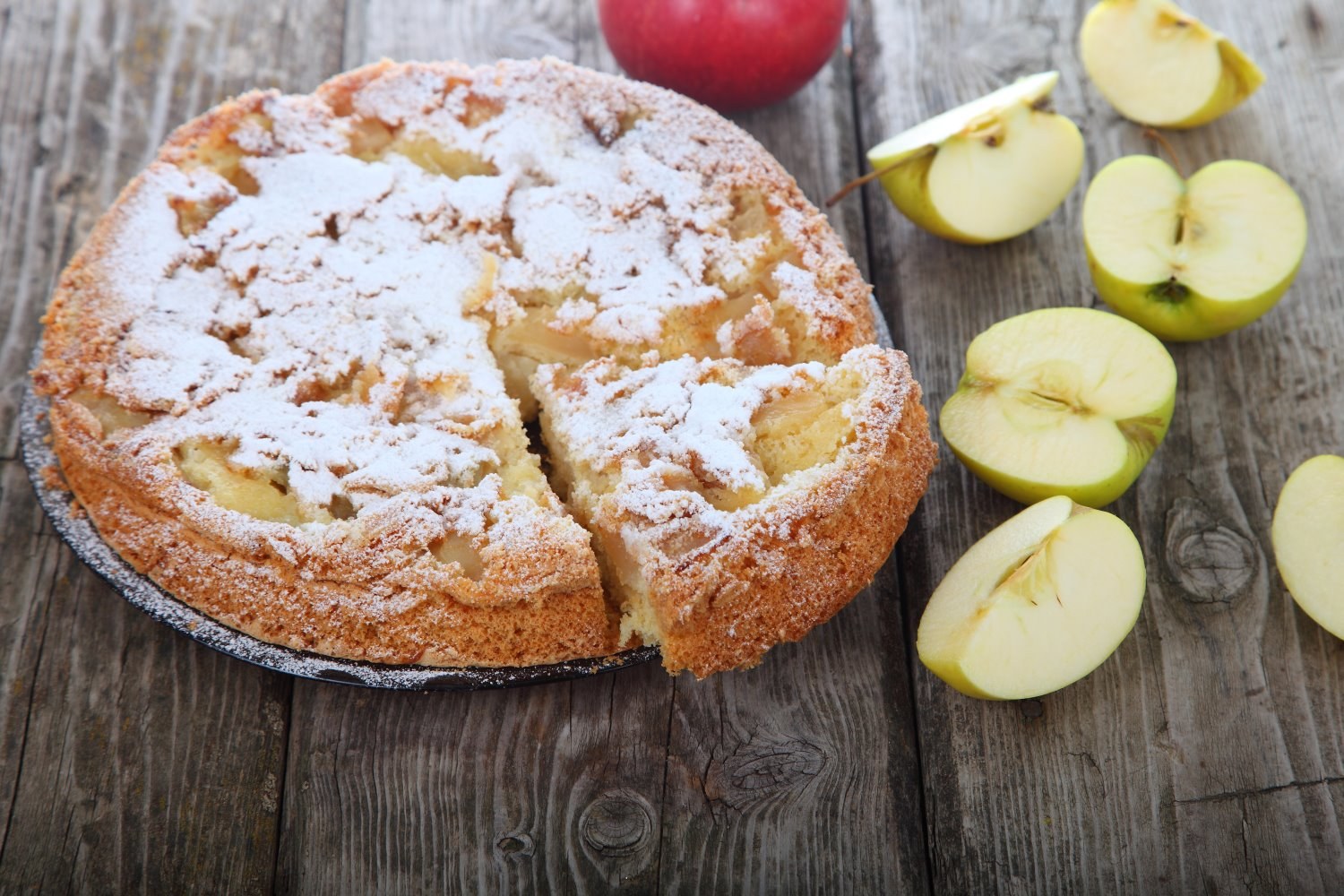 Apfelkuchen Mit Griess Wino Biolandbau Bio Lebensmittel In Der Biokiste